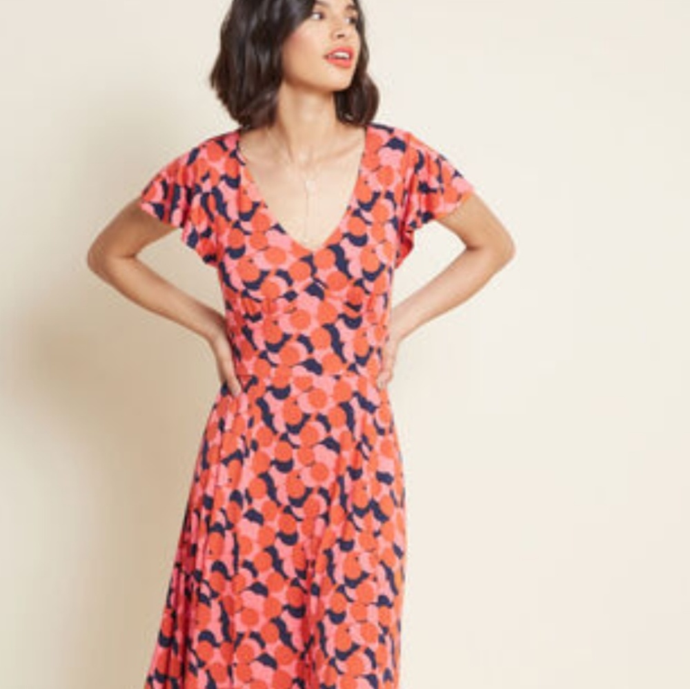 Mod Cloth playful professional dress